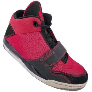 Nike Air Jordan Flightclub 602661-601 Red Black 10.5 Athletic High-Top Sneakers